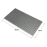 Kompozitní GRP rošt FLOMA GrpGr - délka 50 cm, šířka 100 cm, výška 3 cm