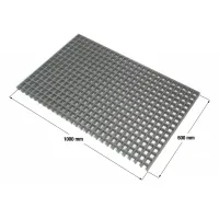 Kompozitní GRP rošt FLOMA GrpGr - délka 60 cm, šířka 100 cm, výška 3 cm