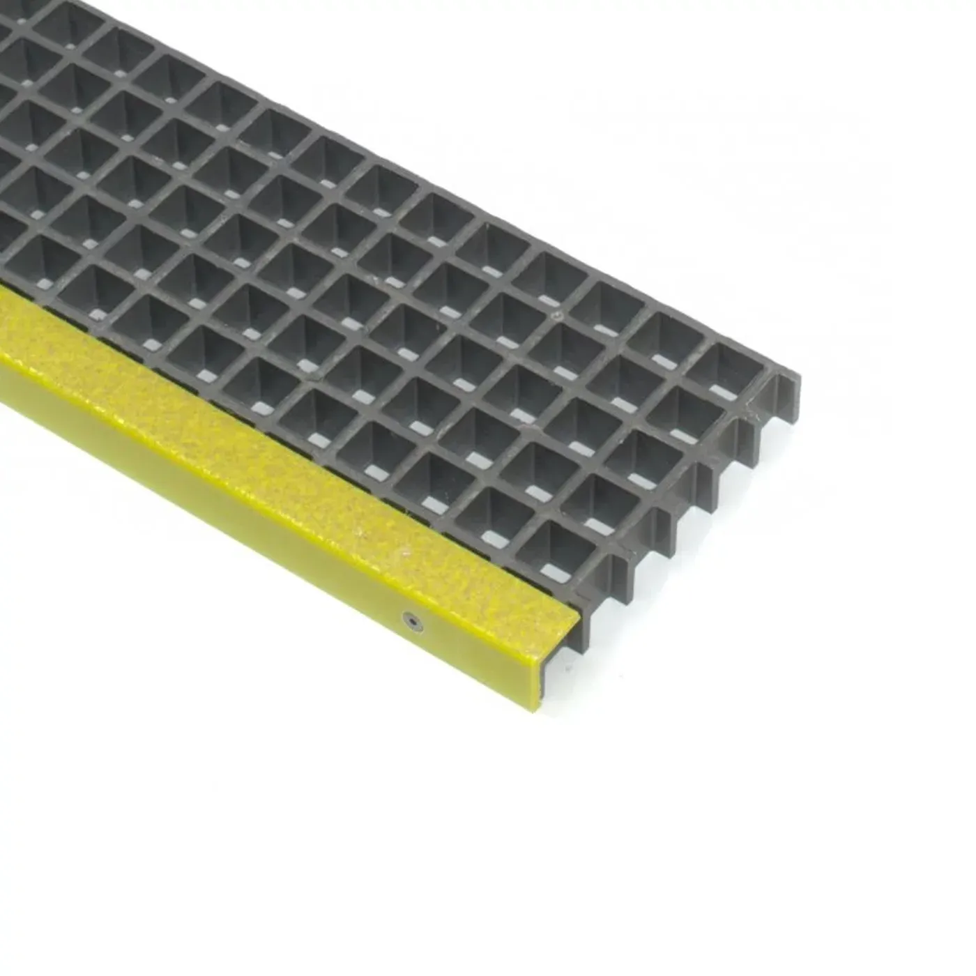 Kompozitní GRP schodišťový stupeň FLOMA GrpGr - délka 60 cm, šířka 24 cm, výška 3,8 cm