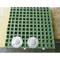 Kompozitní GRP schodišťový stupeň FLOMA GrpGr - délka 80 cm, šířka 30,5 cm, výška 3,8 cm