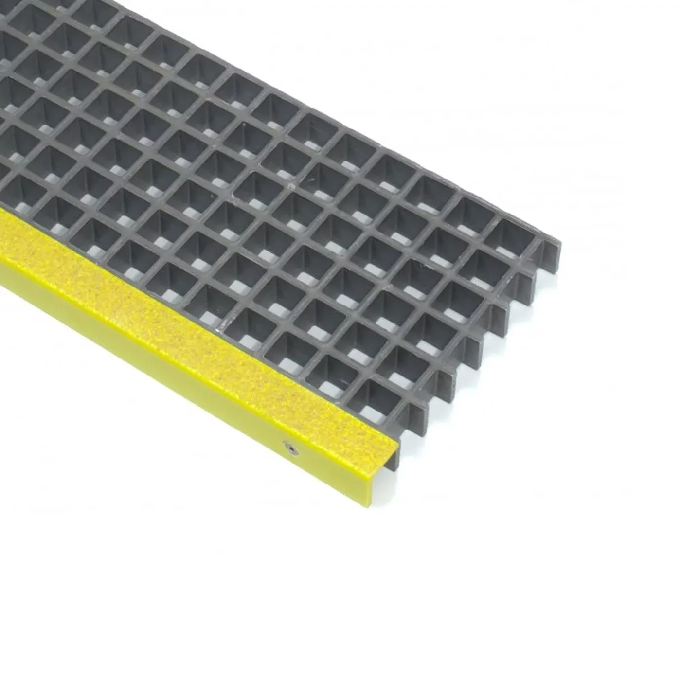 Kompozitní GRP schodišťový stupeň FLOMA GrpGr - délka 80 cm, šířka 27 cm, výška 3,8 cm