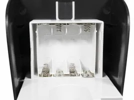 Bílý plastový bezdotykový dávkovač dezinfekce (aerosol) Donner MIST - objem 1000 ml