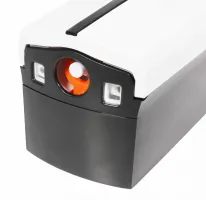 Bílý plastový bezdotykový dávkovač dezinfekce (aerosol) Donner MIST - objem 1000 ml