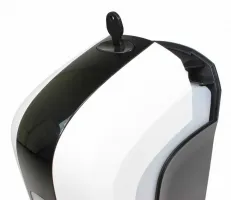 Bílý plastový bezdotykový dávkovač dezinfekce (aerosol) Donner MIST - objem 1000 ml