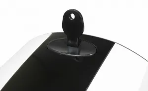 Bílý plastový bezdotykový dávkovač dezinfekce (aerosol) Donner MIST - objem 1000 ml