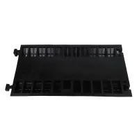 Černo-žlutý gumový kabelový most (3x55x65) FLOMA CPR63 - délka 88,5 cm, šířka 49 cm, výška 7 cm