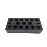 Gumový doraz na rampu FLOMA DLB49 - délka 50 cm, šířka 25 cm, tloušťka 10 cm