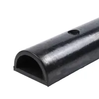 Gumový doraz na rampu FLOMA DBF59 - délka 100 cm, šířka 15 cm, tloušťka 9 cm