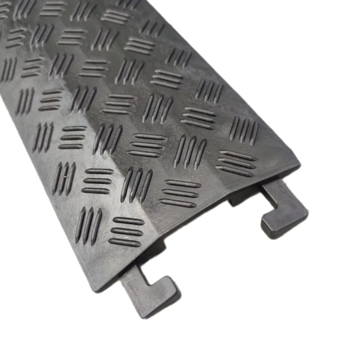 Černý plastový kabelový most (1x15x40) FLOMA CPR44 - délka 100 cm, šířka 13 cm, výška 2 cm