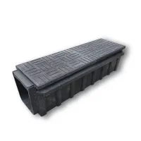 Plastový kabelový žlab do země FLOMA UCP20 - délka 104 cm, šířka 35 cm, výška 31 cm