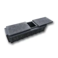 Plastový kabelový žlab do země FLOMA UCP20 - délka 104 cm, šířka 35 cm, výška 31 cm