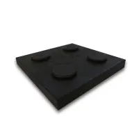 Plastový podkládací blok "4P" FLOMA PC10 - délka 23,8 cm, šířka 23,8 cm, výška 2,6 cm