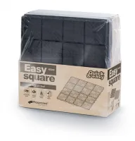 Černá plastová terasová zahradní dlažba - délka 40 cm, šířka 40 cm, výška 2 cm