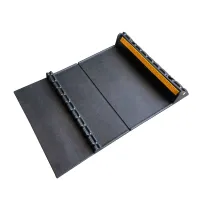 Černý gumový parkovací protiskluzový doraz FLOMA WS51 - délka 60 cm, šířka 40 cm, výška 7 cm Černý gumový parkovací protiskluzový doraz FLOMA WS51 - délka 60 cm, šířka 40 cm, výška 7 cm
