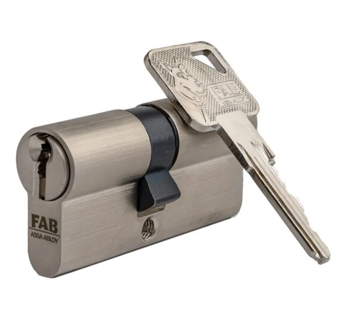 FAB 3 HOME 30/45, RC3/BT3, klíč 6ů, satén nikl, krabička