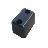 Gumový doraz na nákladní vozidla, návěsy FLOMA TB12 - délka 12 cm, šířka 8 cm, tloušťka 8,5 cm