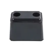 Gumový doraz na nákladní vozidla, návěsy FLOMA TB12 - délka 12 cm, šířka 8 cm, tloušťka 8,5 cm