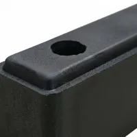 Gumový doraz na nákladní vozidla, návěsy FLOMA TB42 - délka 25 cm, šířka 8 cm, tloušťka 9 cm