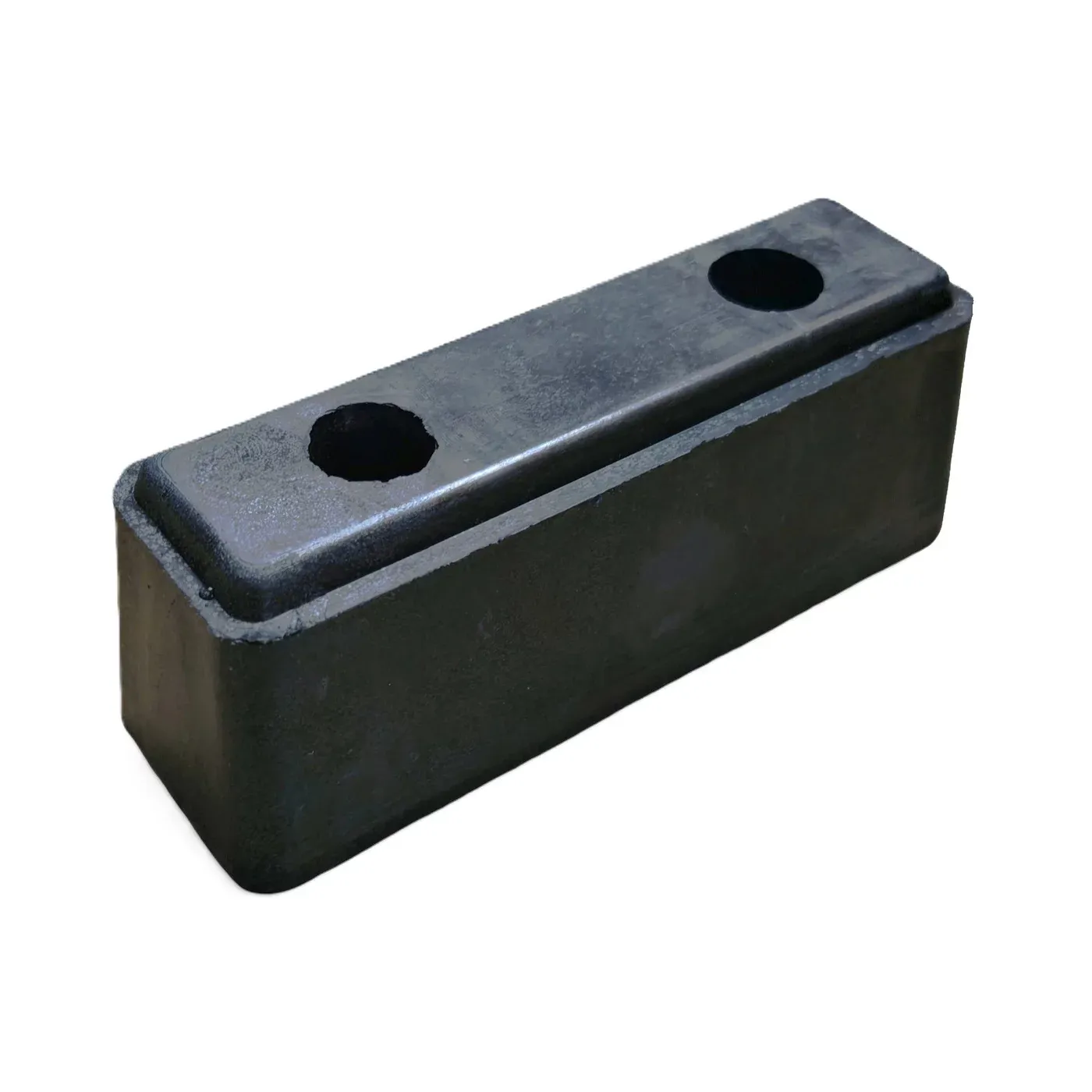 Gumový doraz na nákladní vozidla, návěsy FLOMA TB42 - délka 25 cm, šířka 8 cm, tloušťka 9 cm