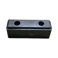 Gumový doraz na nákladní vozidla, návěsy FLOMA TB42 - délka 25 cm, šířka 8 cm, tloušťka 9 cm