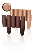 Hnědý plastový zahradní obrubník GC35 - délka 235 cm, výška 25 cm