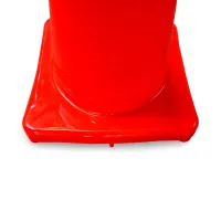 Oranžový plastový (PVC) dopravní reflexní kužel FLOMA CF46 - délka 36 cm, šířka 36 cm, výška 90 cm