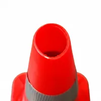 Oranžový plastový (PVC) dopravní reflexní kužel FLOMA CF46 - délka 29,5 cm, šířka 29,5 cm, výška 50 cm