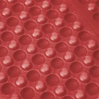 Červená pěnová skládací karimatka NILS CAMP NC1768 - délka 188 cm, šířka 60 cm, výška 2 cm