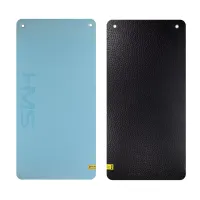 Modrá podložka do fitness centra, posilovny a na cvičení HMS MFK02 - délka 120 cm, šířka 60 cm, výška 2 cm