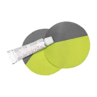 Šedo-zelená samonafukovací karimatka s podhlavníkem NILS CAMP NC4349 - délka 193 cm, šířka 58 cm, výška 3 cm