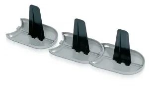 Šedý plastový zahradní obrubník GC80 - délka 383,4 cm, výška 11,5 cm