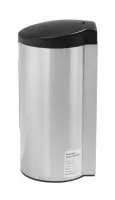 Stříbrný nerezový bezdotykový dávkovač dezinfekce, mýdla (gel) Donner ROUND - objem 700 ml