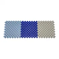 Modrá bazénová rohož FLOMA SP20 - délka 21,7 cm, šířka 21,7 cm, výška 0,8 cm