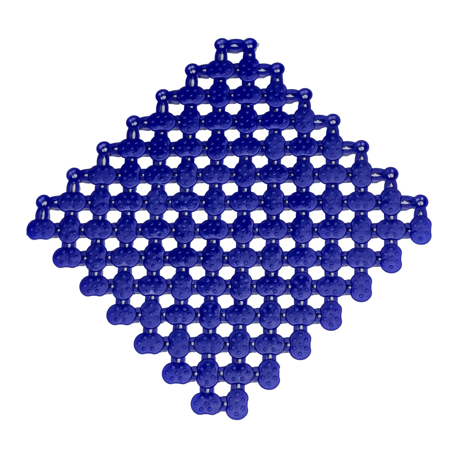 Modrá bazénová rohož FLOMA SP20 - délka 21,7 cm, šířka 21,7 cm, výška 0,8 cm