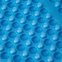 Modrá pěnová skládací karimatka NILS CAMP NC1768 - délka 188 cm, šířka 60 cm, výška 2 cm