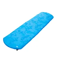 Modrá samonafukovací karimatka NILS CAMP NC4062 - délka 195 cm, šířka 60 cm, výška 5 cm