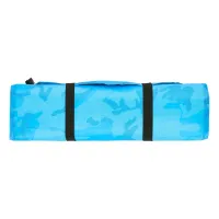 Modrá samonafukovací karimatka NILS CAMP NC4062 - délka 195 cm, šířka 60 cm, výška 5 cm