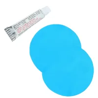 Modrá turistická nafukovací karimatka NILS CAMP NC4007 - délka 240 cm, šířka 60 cm, výška 5 cm