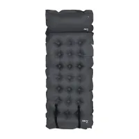 Šedá samonafukovací karimatka NILS CAMP NC4018 - délka 188 cm, šířka 66 cm, tloušťka 3,5 cm