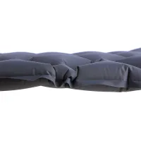 Šedá turistická nafukovací karimatka NILS CAMP NC4006 - délka 190 cm, šířka 58 cm, výška 5 cm