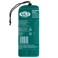 Zelená nafukovací karimatka NILS CAMP NC4005 - délka 193 cm, šířka 56 cm, výška 5,5 cm
