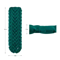 Zelená nafukovací karimatka NILS CAMP NC4005 - délka 193 cm, šířka 56 cm, výška 5,5 cm