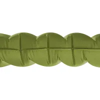 Zelená nafukovací turistická karimatka s integrovanou pumpou NILS CAMP - délka 190 cm, šířka 64 cm, výška 10 cm