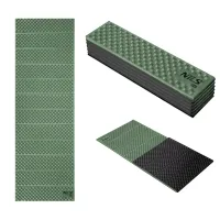 Zelená pěnová skládací karimatka NILS CAMP NC1768 - délka 188 cm, šířka 60 cm, výška 2 cm