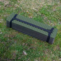 Zelená pěnová skládací karimatka NILS CAMP NC1768 - délka 188 cm, šířka 60 cm, výška 2 cm