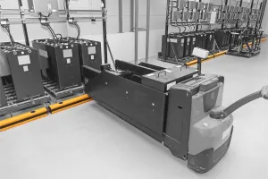 Žlutá plastová ochrana zdí, stěn FLIP 180 - délka 200 cm, šířka 15 cm, výška 18 cm