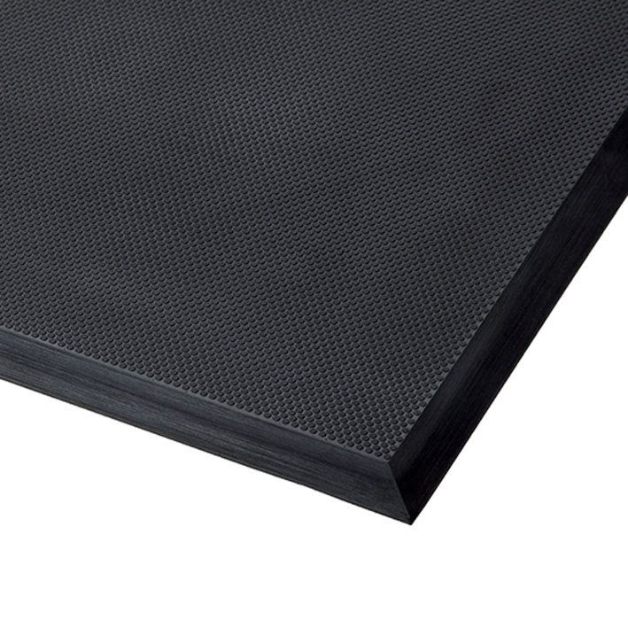 Černá protiúnavová rohož Skywalker II PUR ESD - délka 65 cm, šířka 135 cm, výška 1,4 cm F
