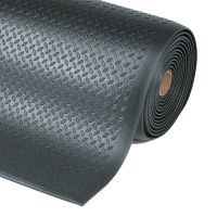 Černá protiúnavová rohož Diamond Sof-Tred - délka 150 cm, šířka 91 cm a výška 1,27 cm