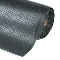 Černá protiúnavová rohož (role) Diamond Sof-Tred - délka 18,3 m, šířka 60 cm, výška 1,27 cm