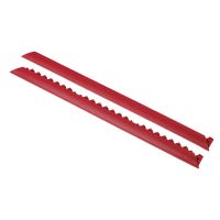 Červená náběhová hrana &quot;samec&quot; MD Ramp System Nitrile - délka 152 cm a šířka 5 cm